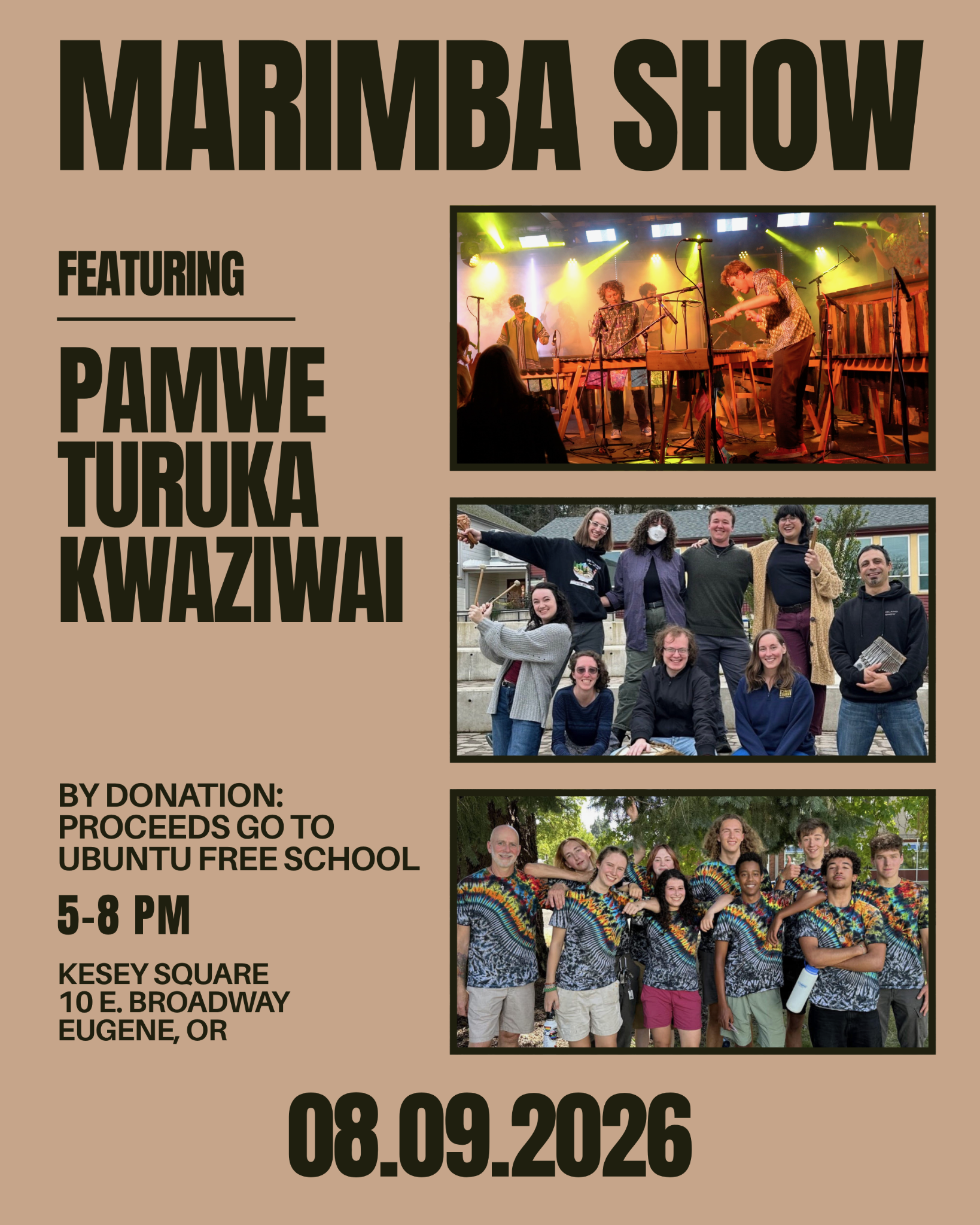 Pamwe Marimba @ Kesey Square